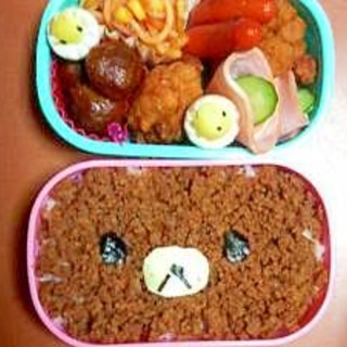 簡単☆リラックマ弁当